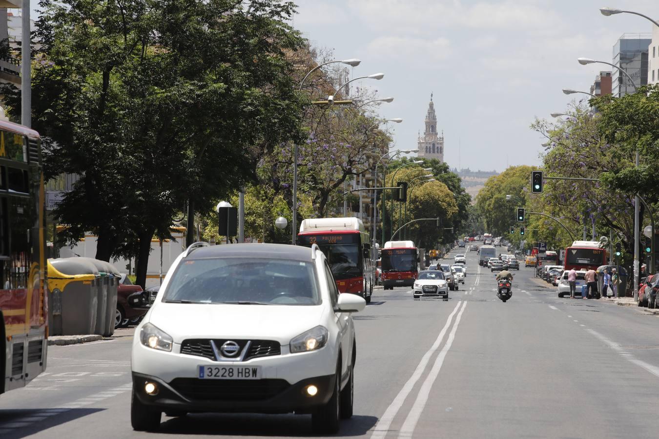 En imágenes: Sevilla, otra vez con atascos con la desescalada