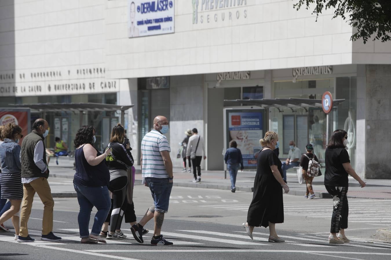 Fotos: Primer día de la Fase 3 en Cádiz