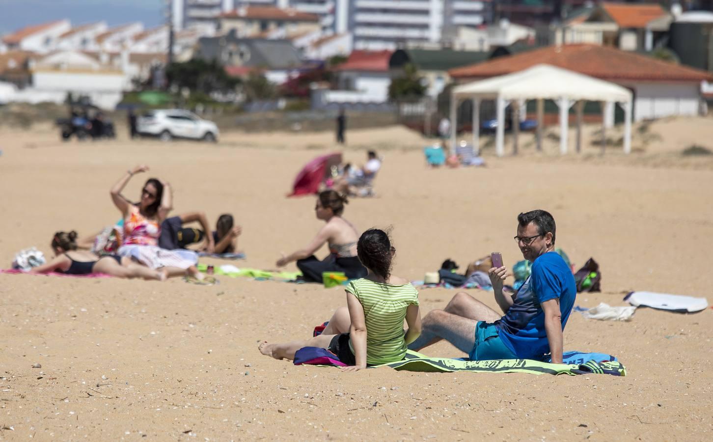 Muchas ganas de playa en Huelva