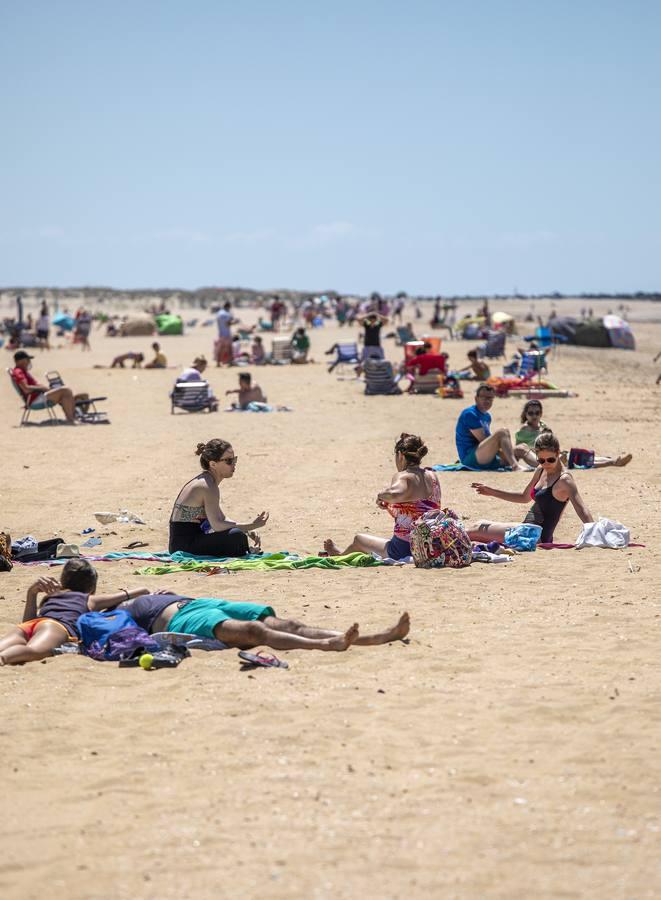 Muchas ganas de playa en Huelva