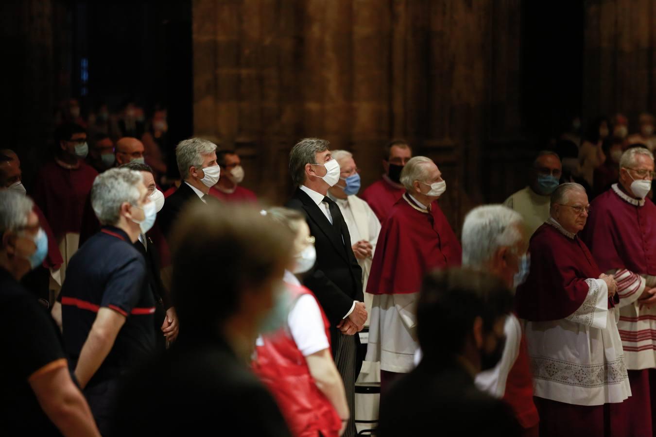 Procesión claustral del Corpus en la Catedral