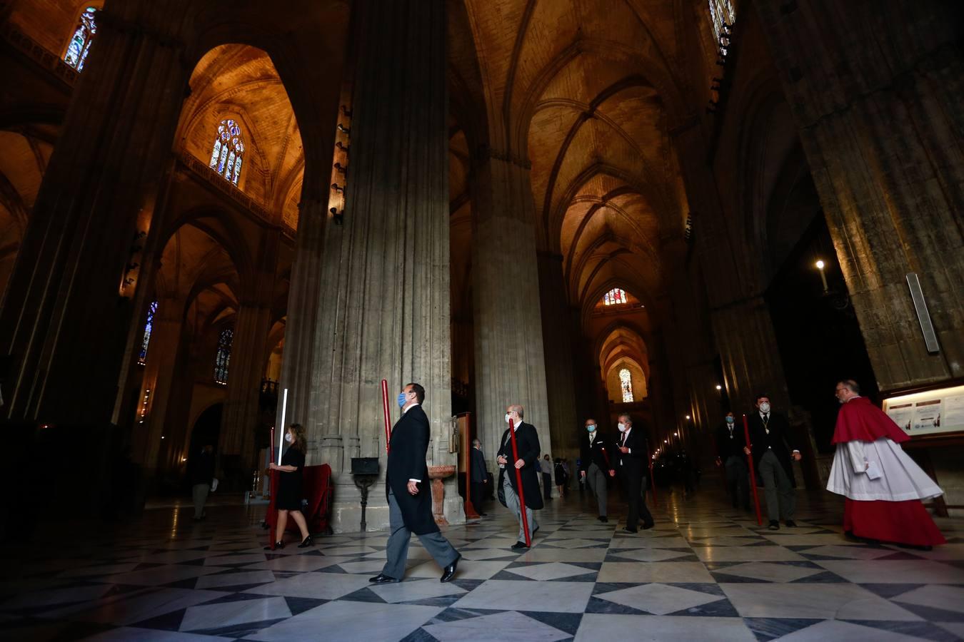 Procesión claustral del Corpus en la Catedral