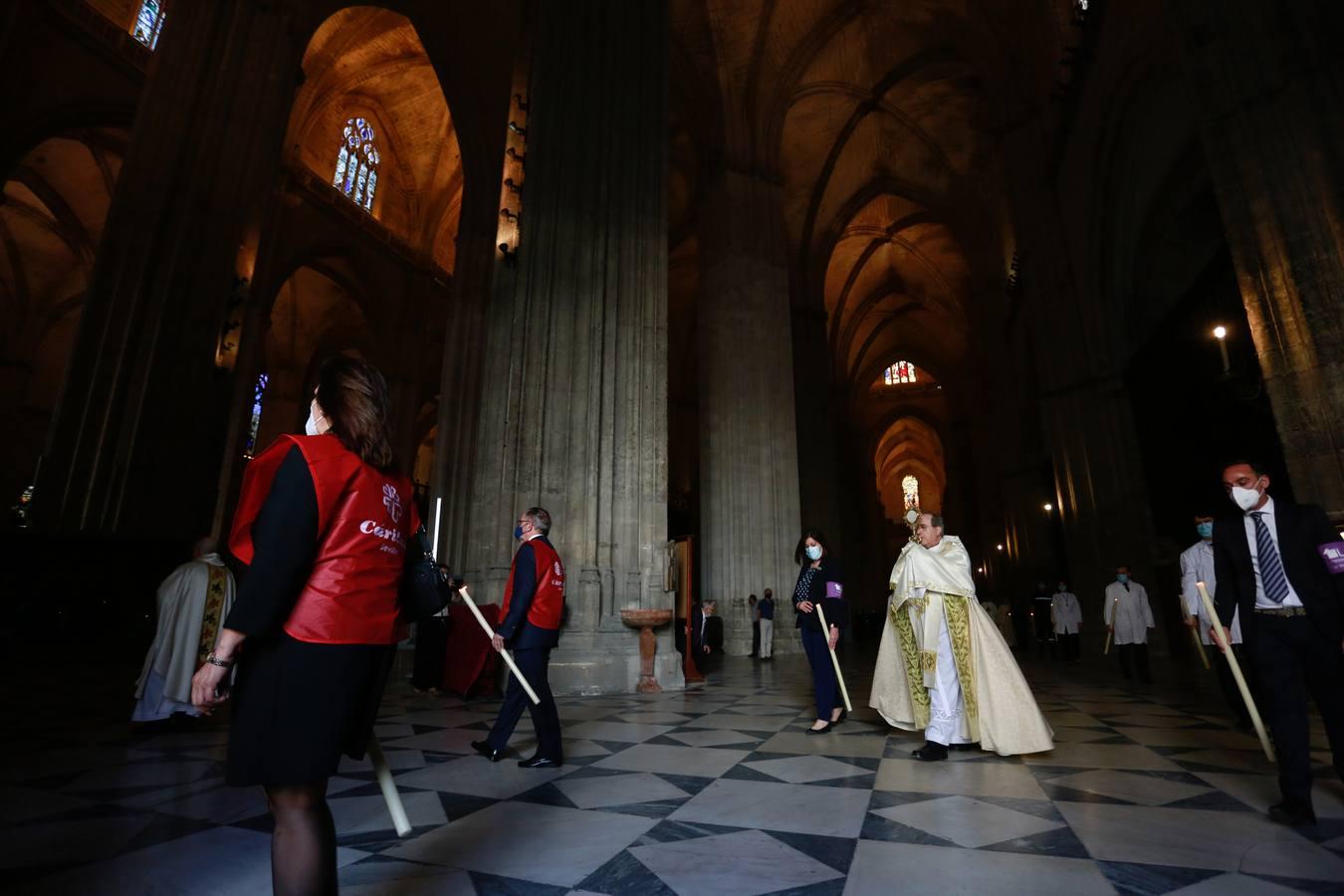 Procesión claustral del Corpus en la Catedral