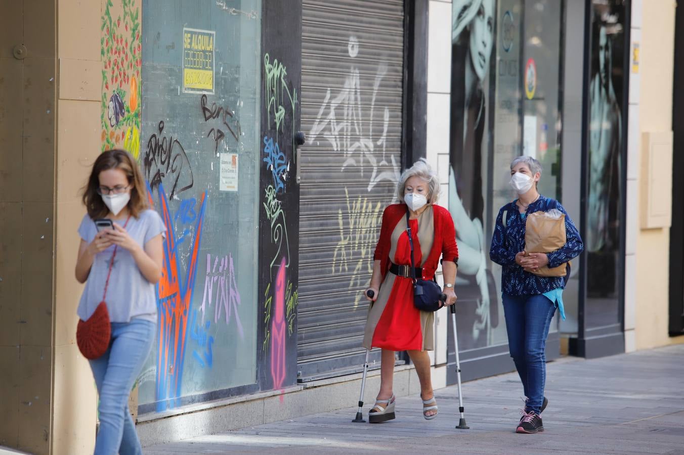 El desolador paseo por los comercios cerrados del Centro de Córdoba