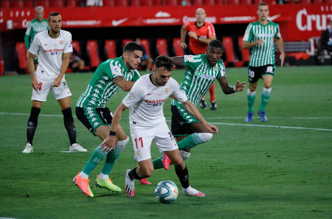 La victoria del Sevilla FC en el derbi contra el Betis, en imágenes