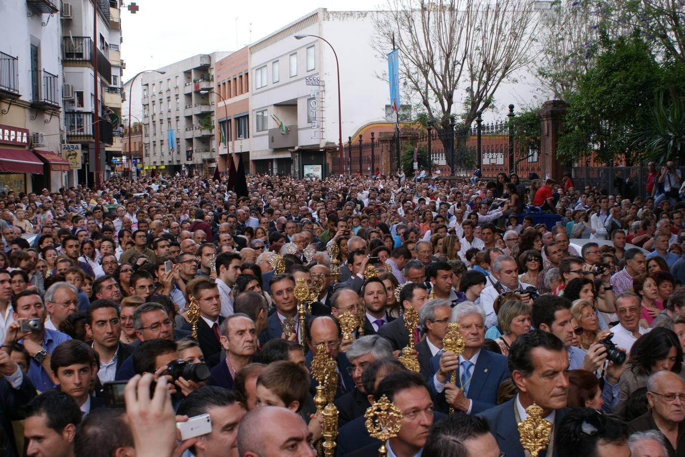 Salida extraordinaria de la Virgen de la Estrella en 2010