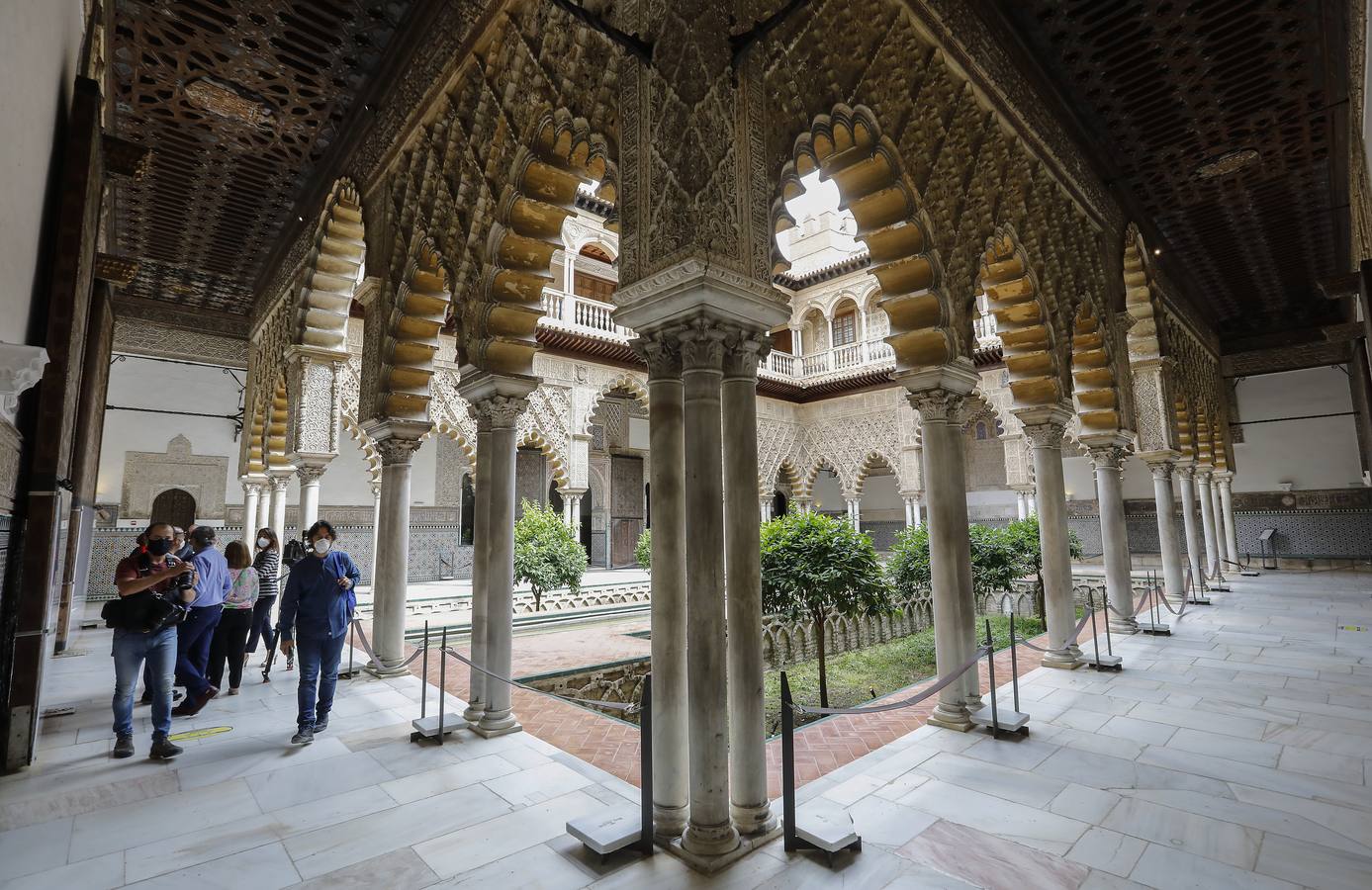 El Alcázar de Sevilla se prepara para la reapertura