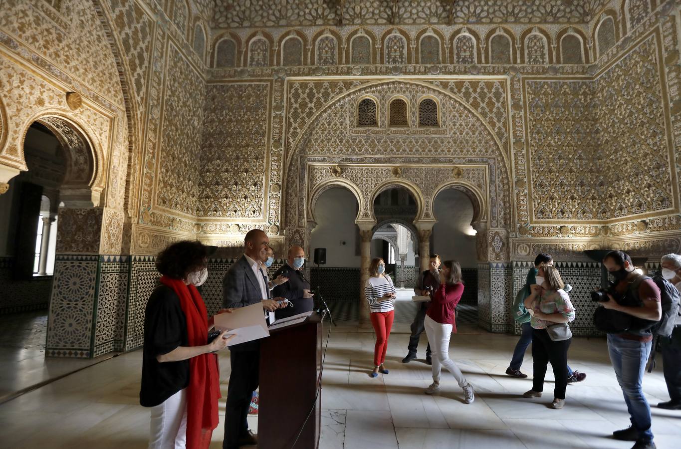 El Alcázar de Sevilla se prepara para la reapertura