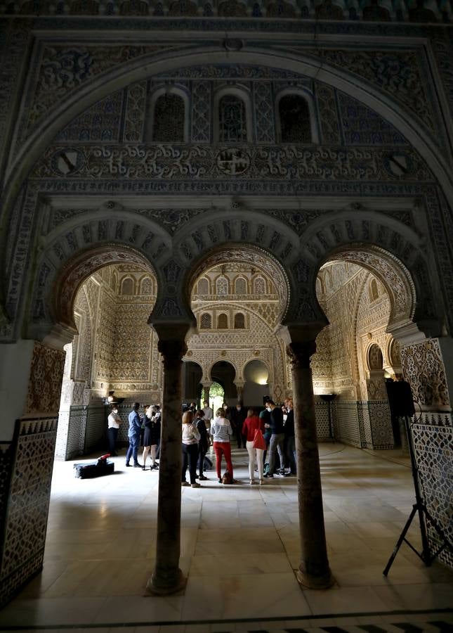 El Alcázar de Sevilla se prepara para la reapertura