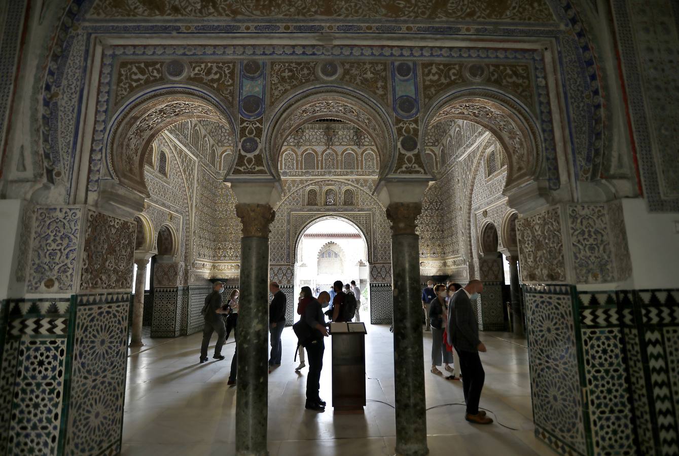 El Alcázar de Sevilla se prepara para la reapertura