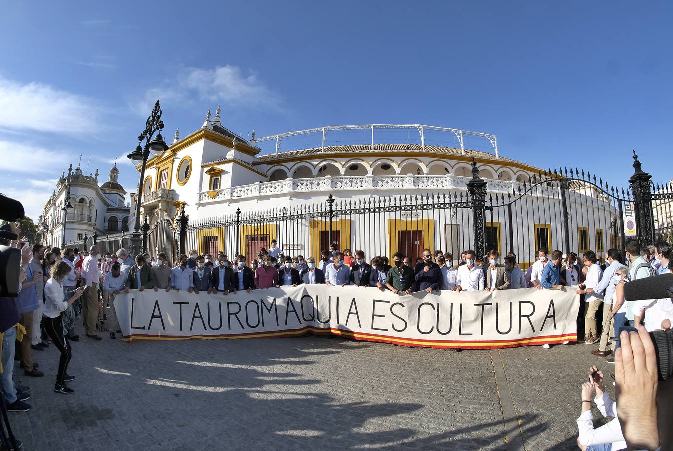 En imágenes, paseo taurino reivindicativo por las calles de Sevilla