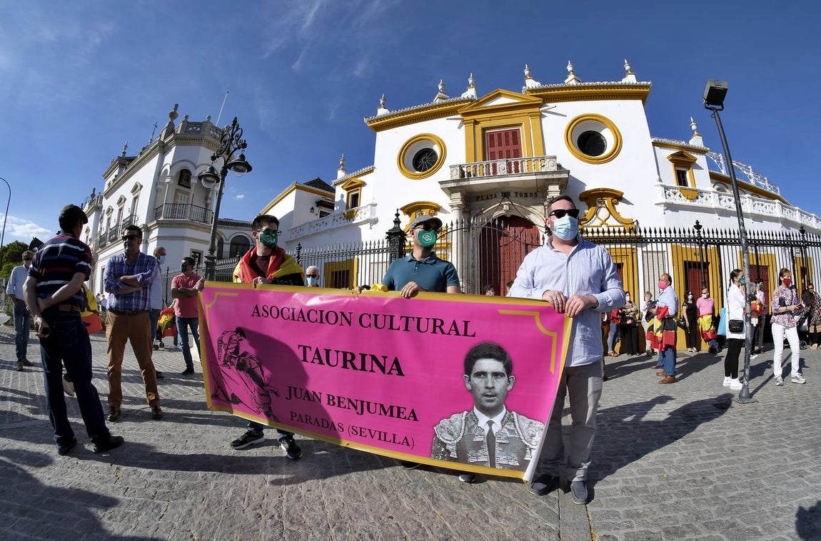En imágenes, paseo taurino reivindicativo por las calles de Sevilla