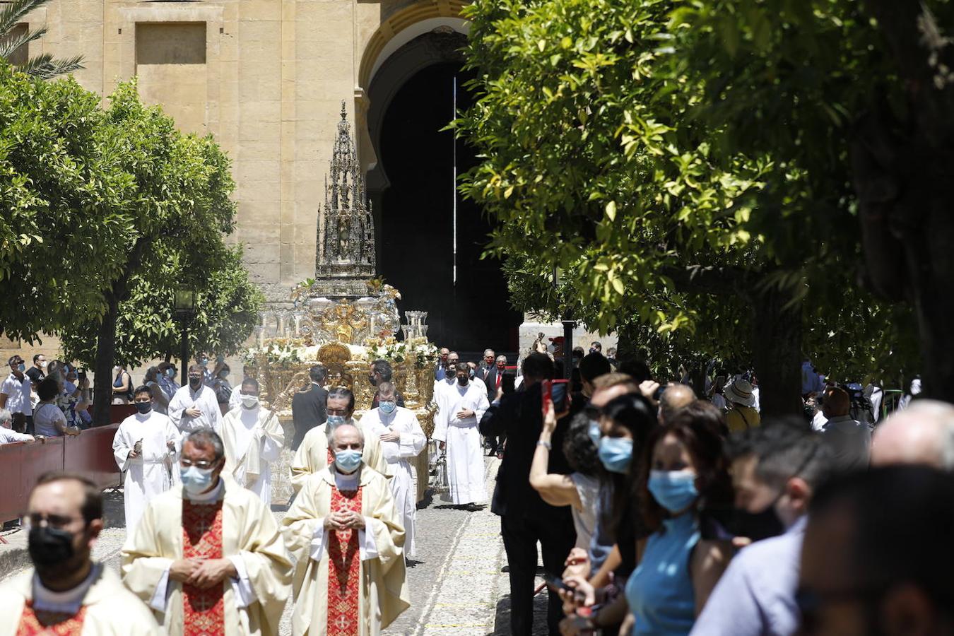 La procesión del Corpus Christi de Córdoba, en imágenes