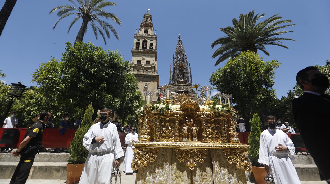 La procesión del Corpus Christi de Córdoba, en imágenes