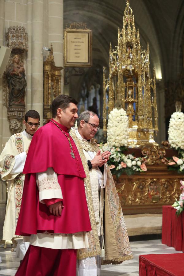 La catedral acoge las ceremonias del Corpus