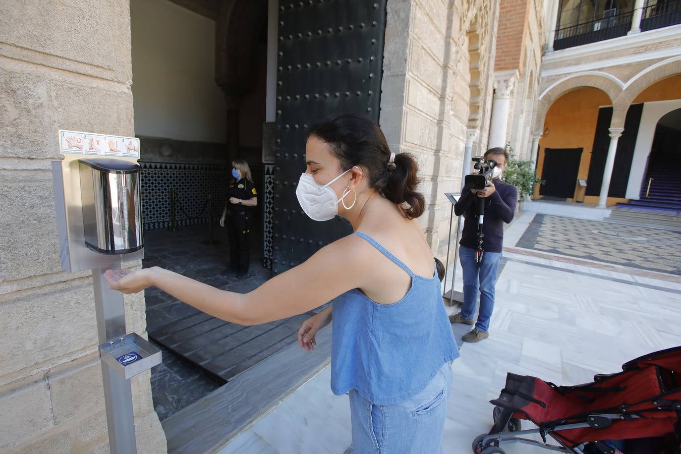 Las primeras visitas al Alcázar de Sevilla