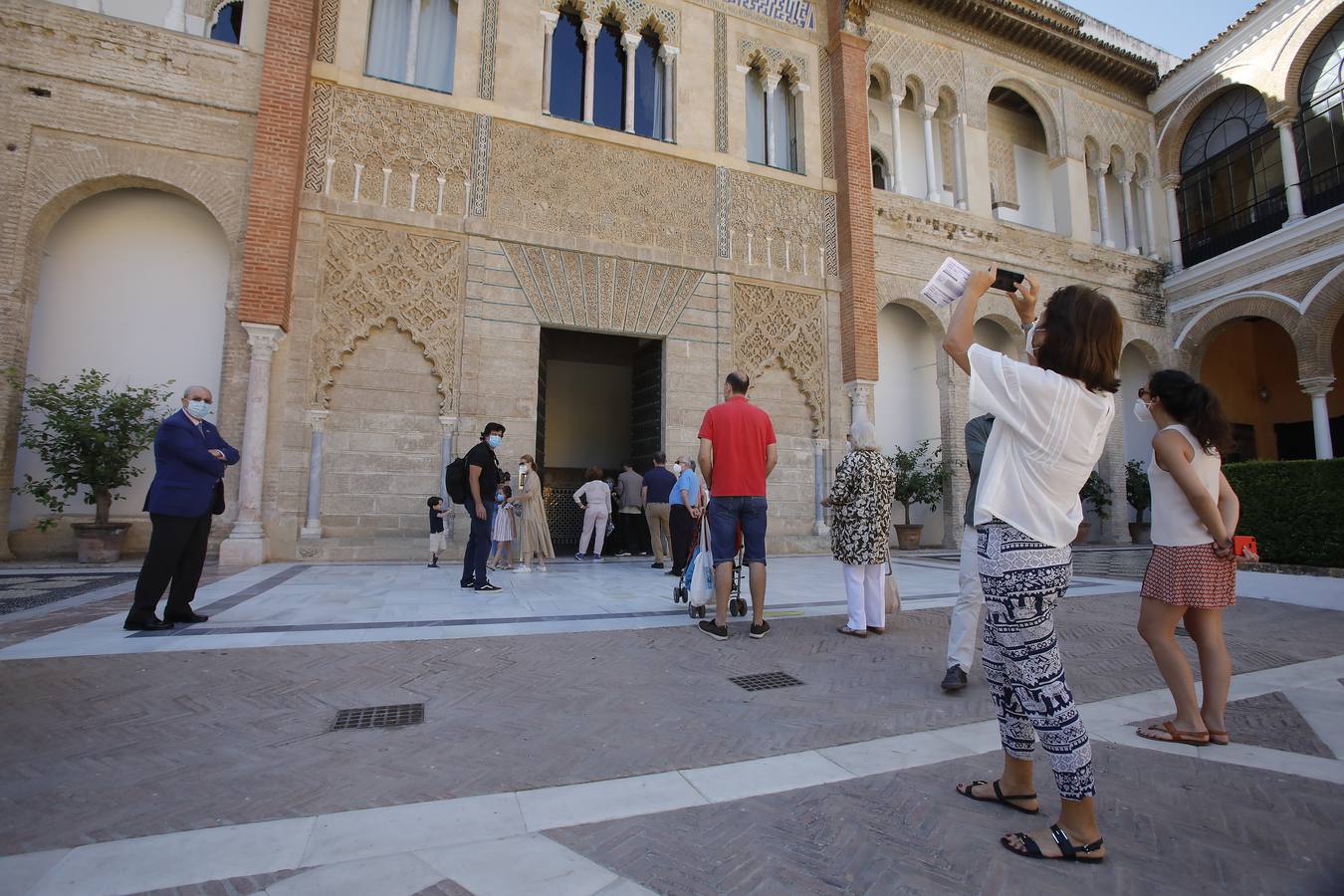 Las primeras visitas al Alcázar de Sevilla