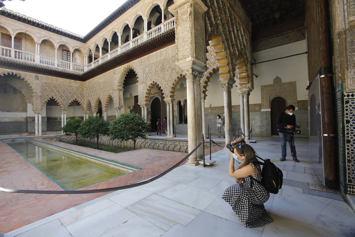 Las primeras visitas al Alcázar de Sevilla