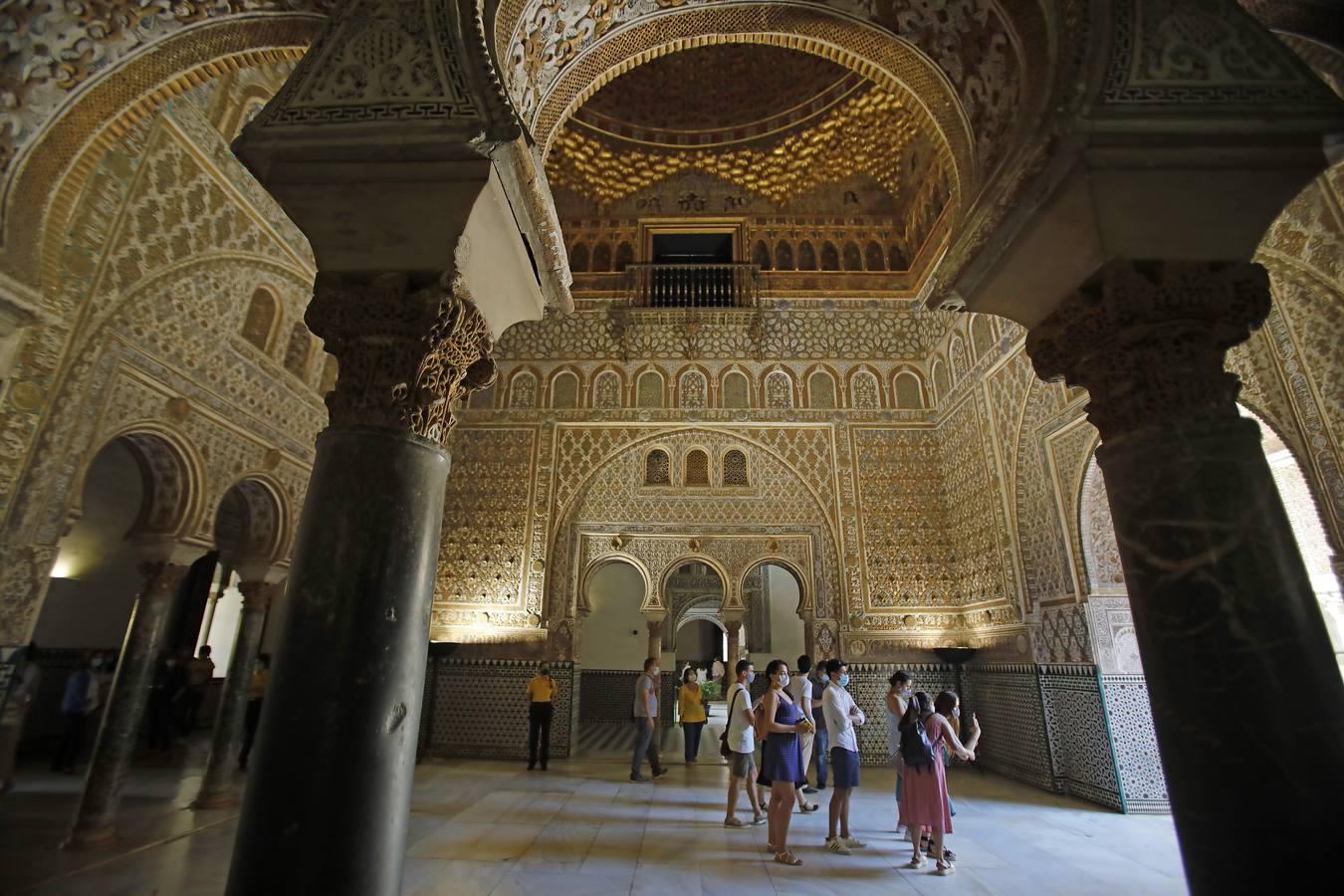 Las primeras visitas al Alcázar de Sevilla