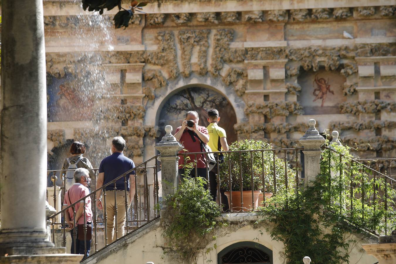 Las primeras visitas al Alcázar de Sevilla