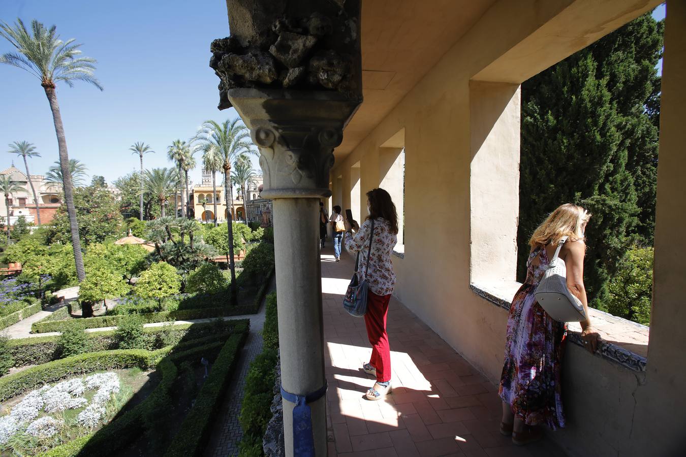 Las primeras visitas al Alcázar de Sevilla