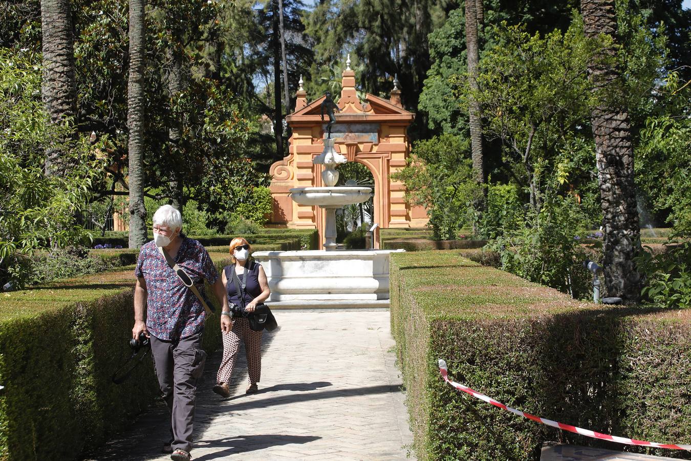 Las primeras visitas al Alcázar de Sevilla