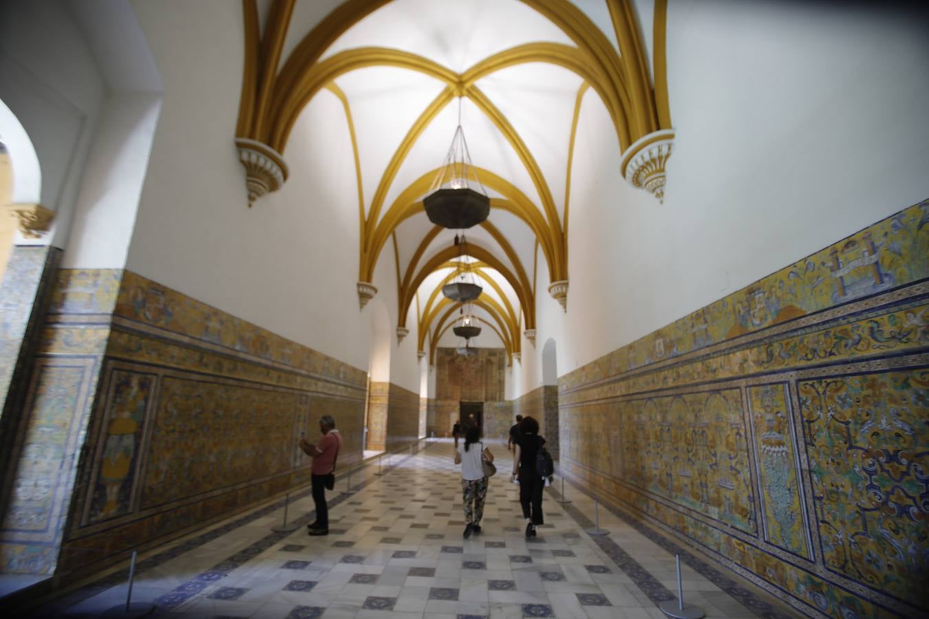 Las primeras visitas al Alcázar de Sevilla