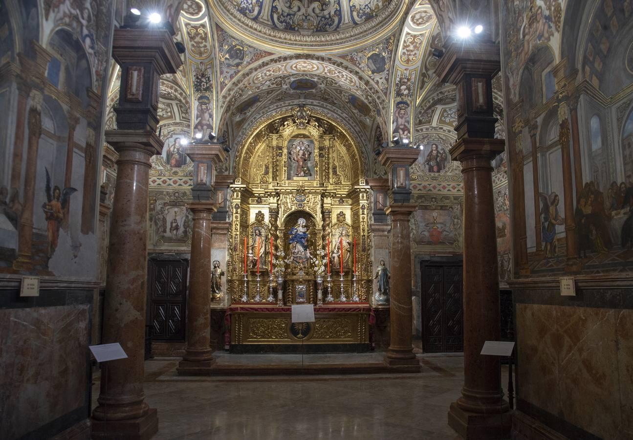 Las imágenes de la restauración de la capilla sacramental de San Lorenzo