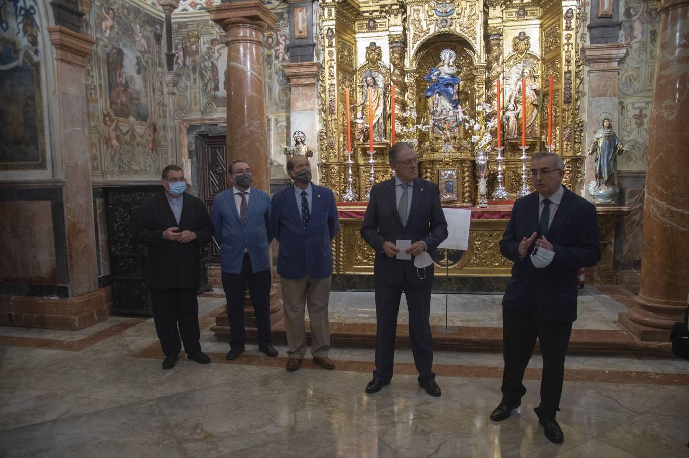 Las imágenes de la restauración de la capilla sacramental de San Lorenzo