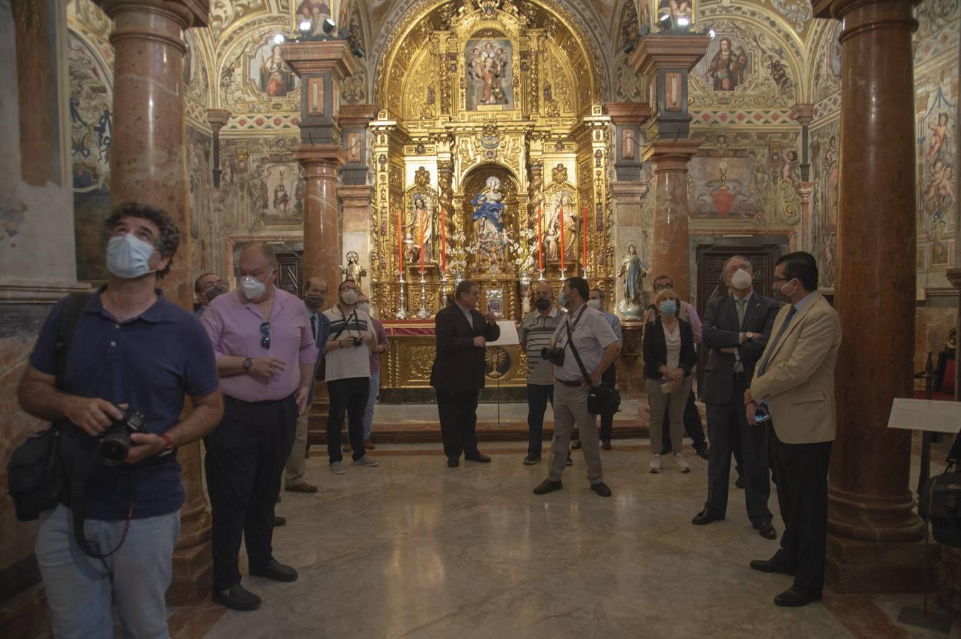 Las imágenes de la restauración de la capilla sacramental de San Lorenzo