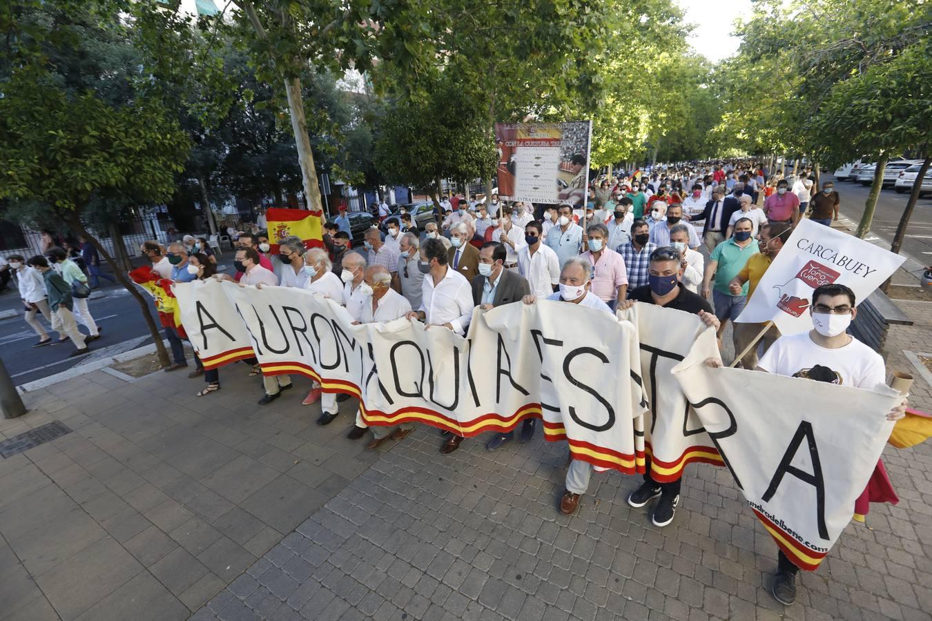 La manifestación «Los toros son cultura» de Córdoba, en imágenes