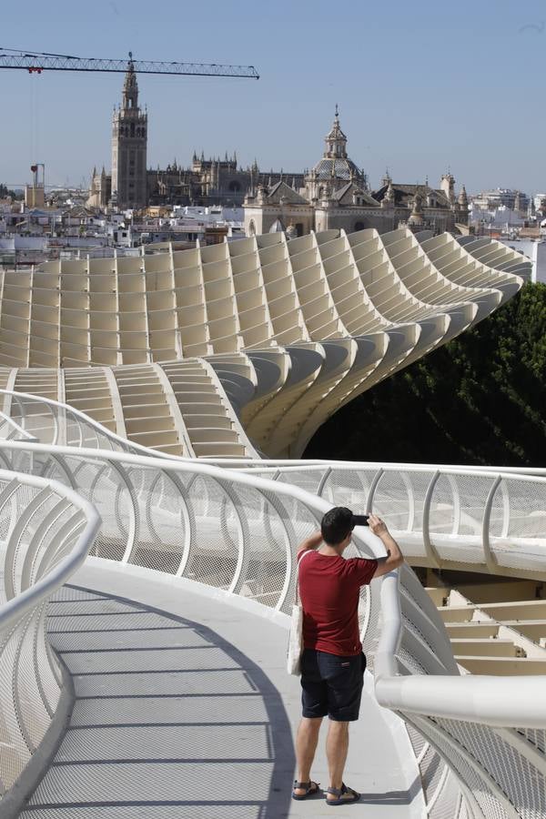 En imágenes, la apertura al público de Las Setas