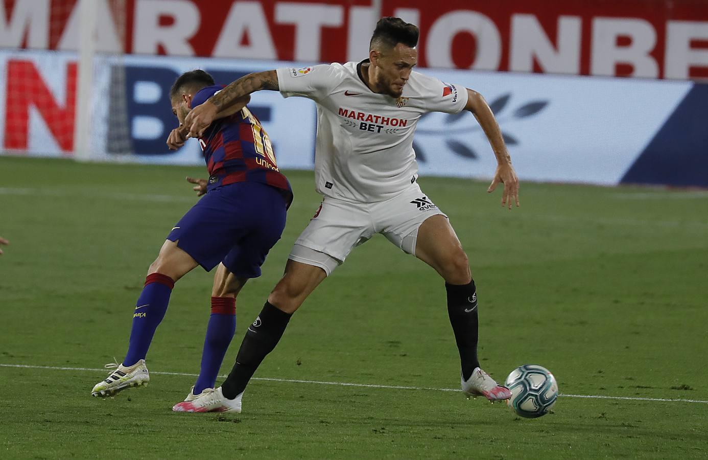 En imágenes, Sevilla-Barcelona en el Sánchez-Pizjuán