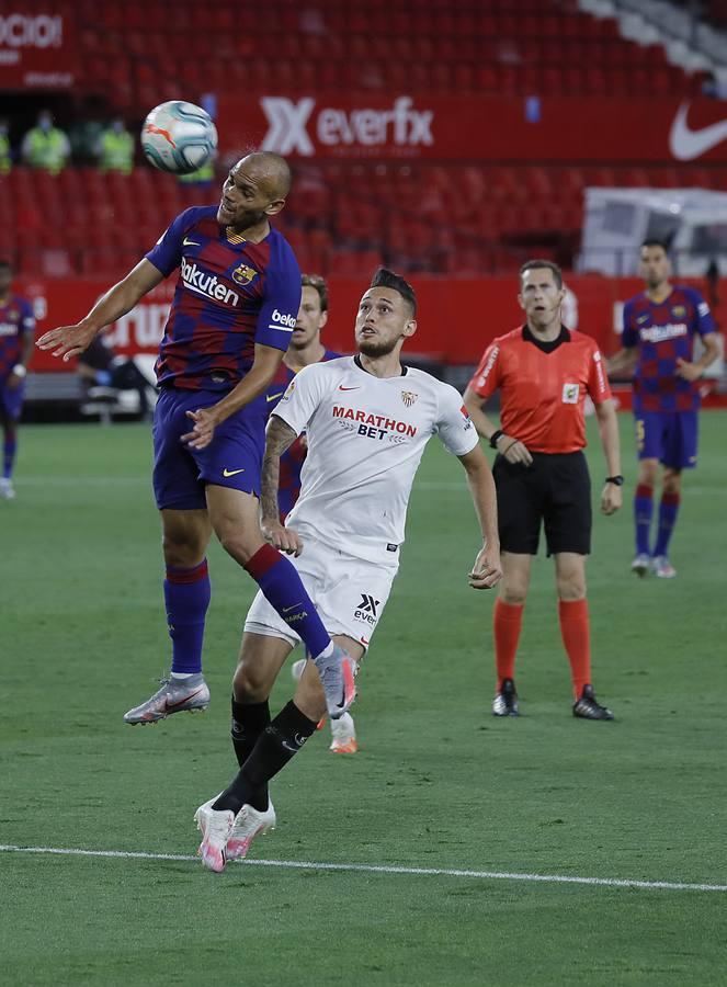 En imágenes, Sevilla-Barcelona en el Sánchez-Pizjuán