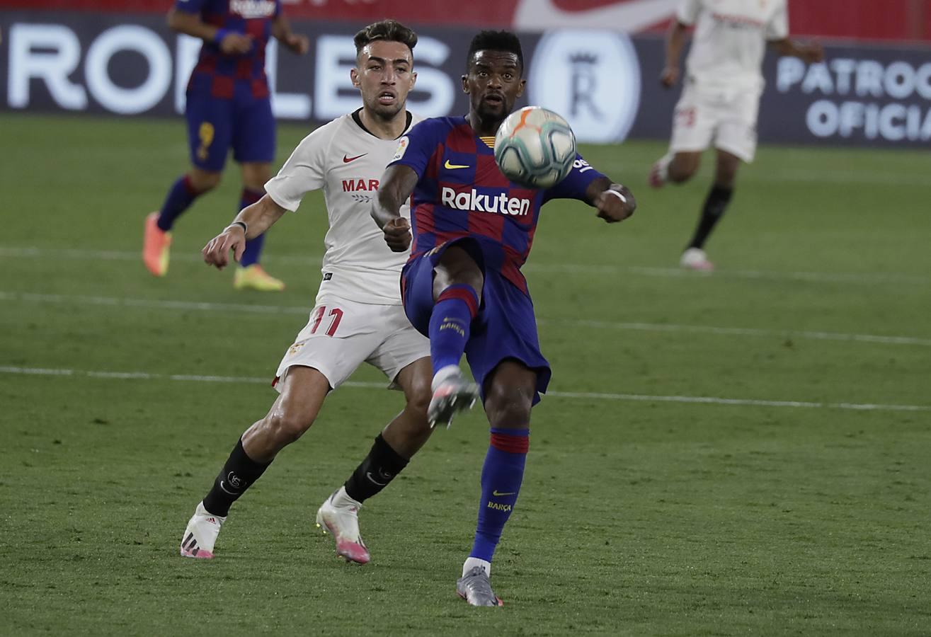 En imágenes, Sevilla-Barcelona en el Sánchez-Pizjuán