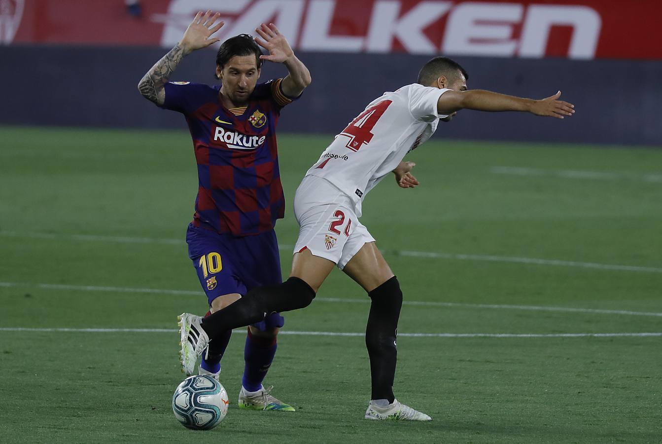 En imágenes, Sevilla-Barcelona en el Sánchez-Pizjuán