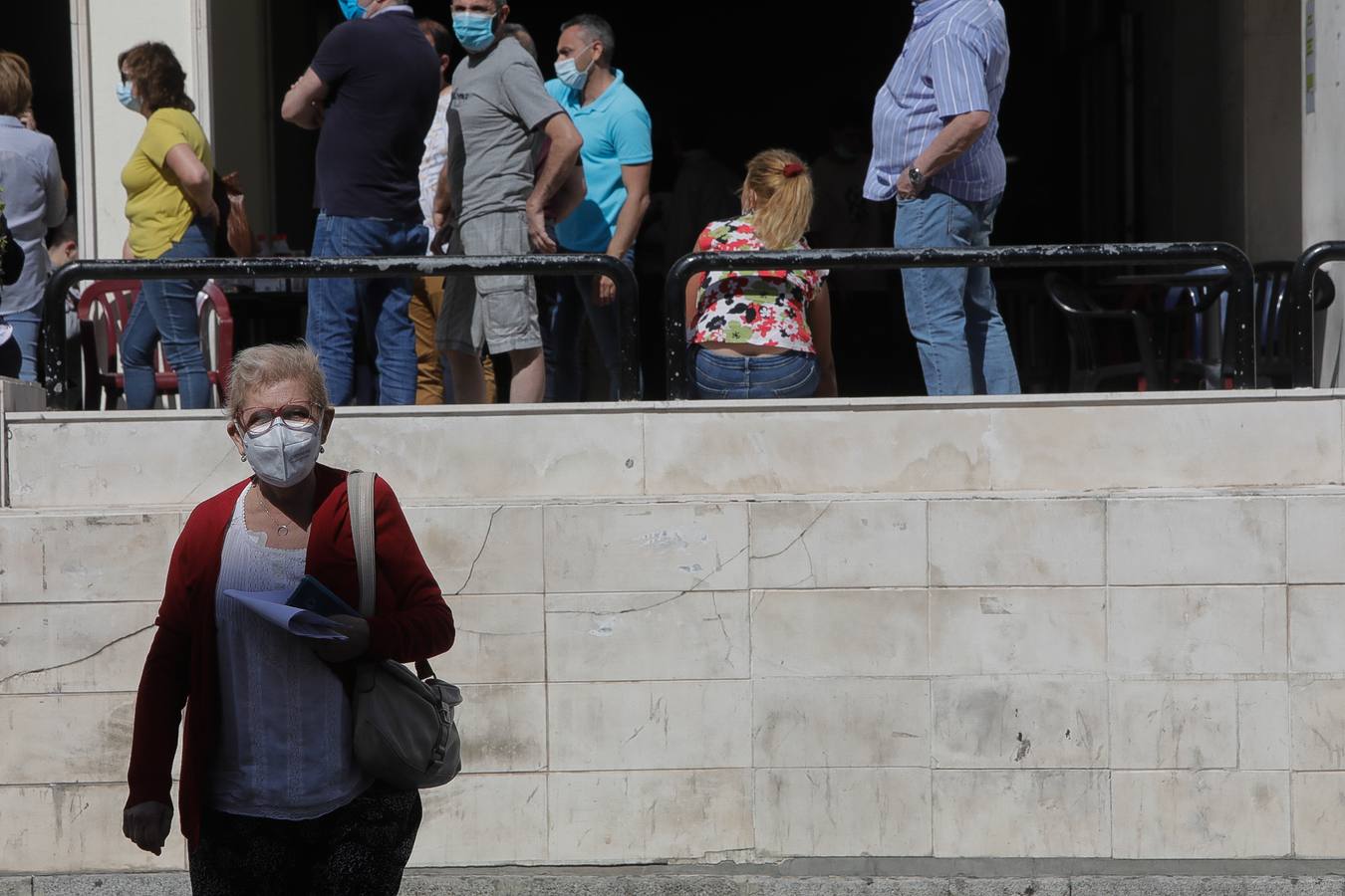 FOTOS: Las mascarillas, protagonistas de la cuenta atrás para la nueva normalidad en Cádiz