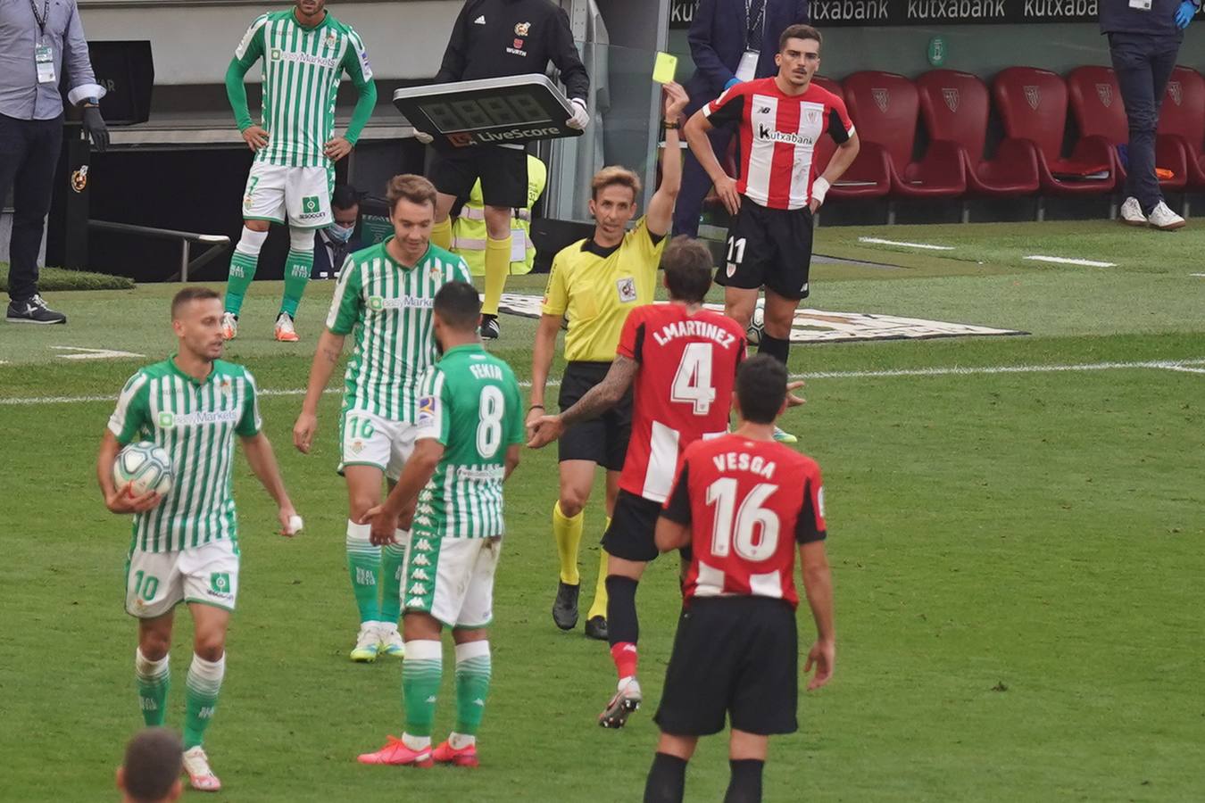 Partido Athletic de Bilbao - Betis, en imágenes