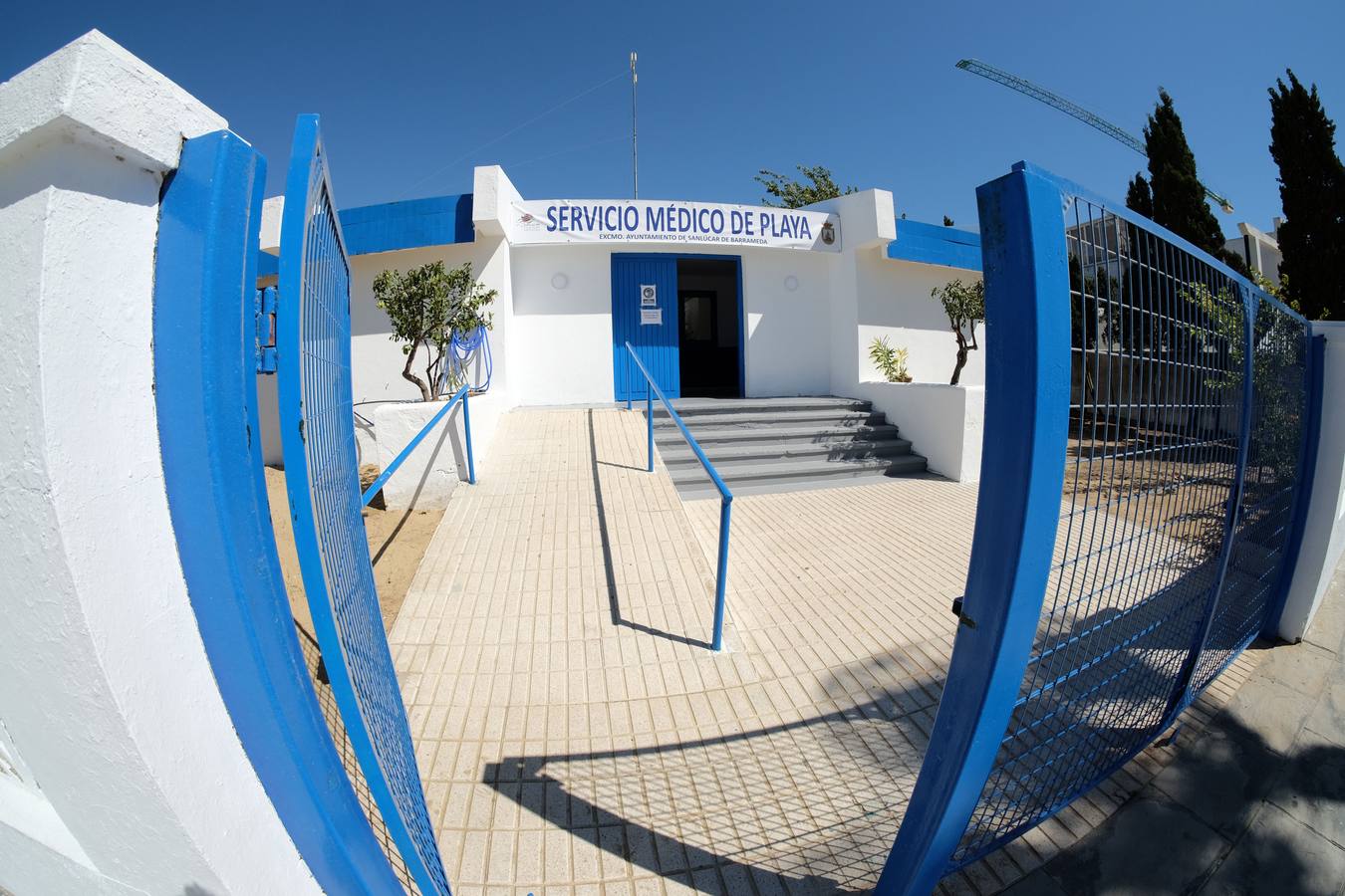 Tranquila jornada de playa en Sanlúcar de Barrameda