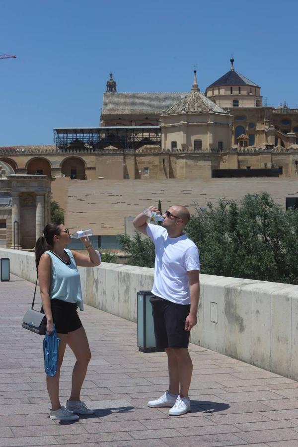 El tiempo en Córdoba: imágenes del primer día a 40 grados