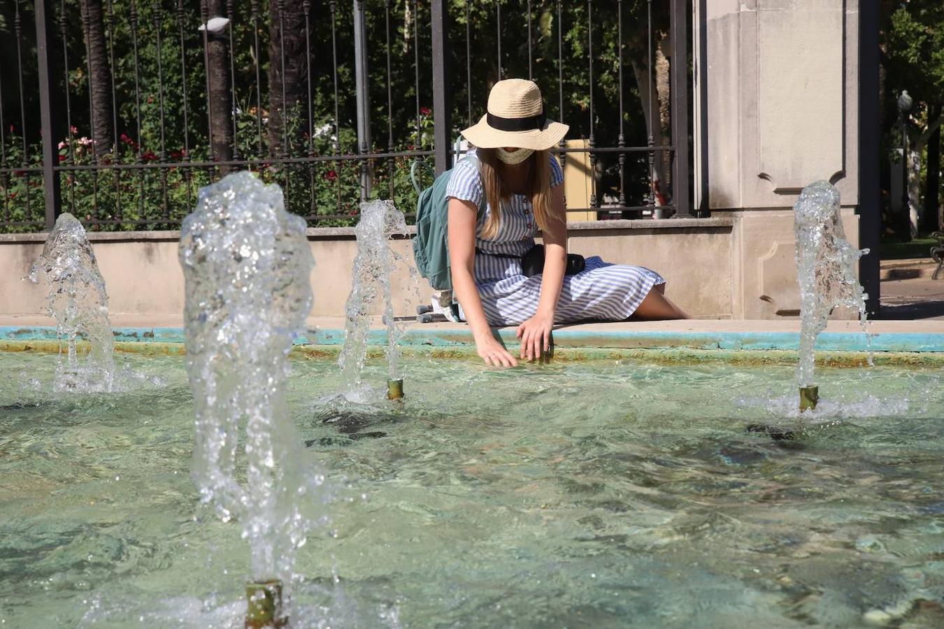 El tiempo en Córdoba: imágenes del primer día a 40 grados