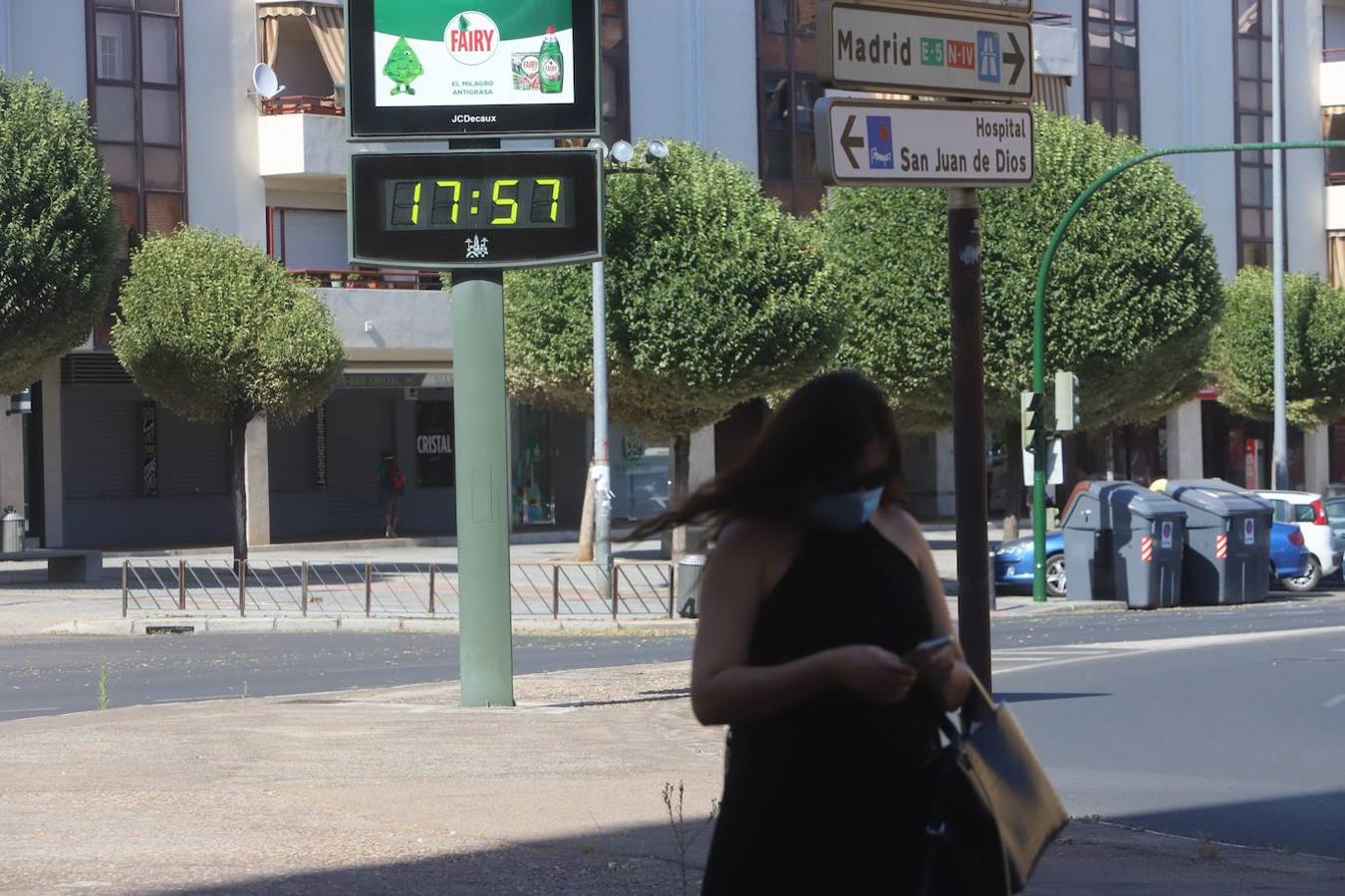 El tiempo en Córdoba: imágenes del primer día a 40 grados