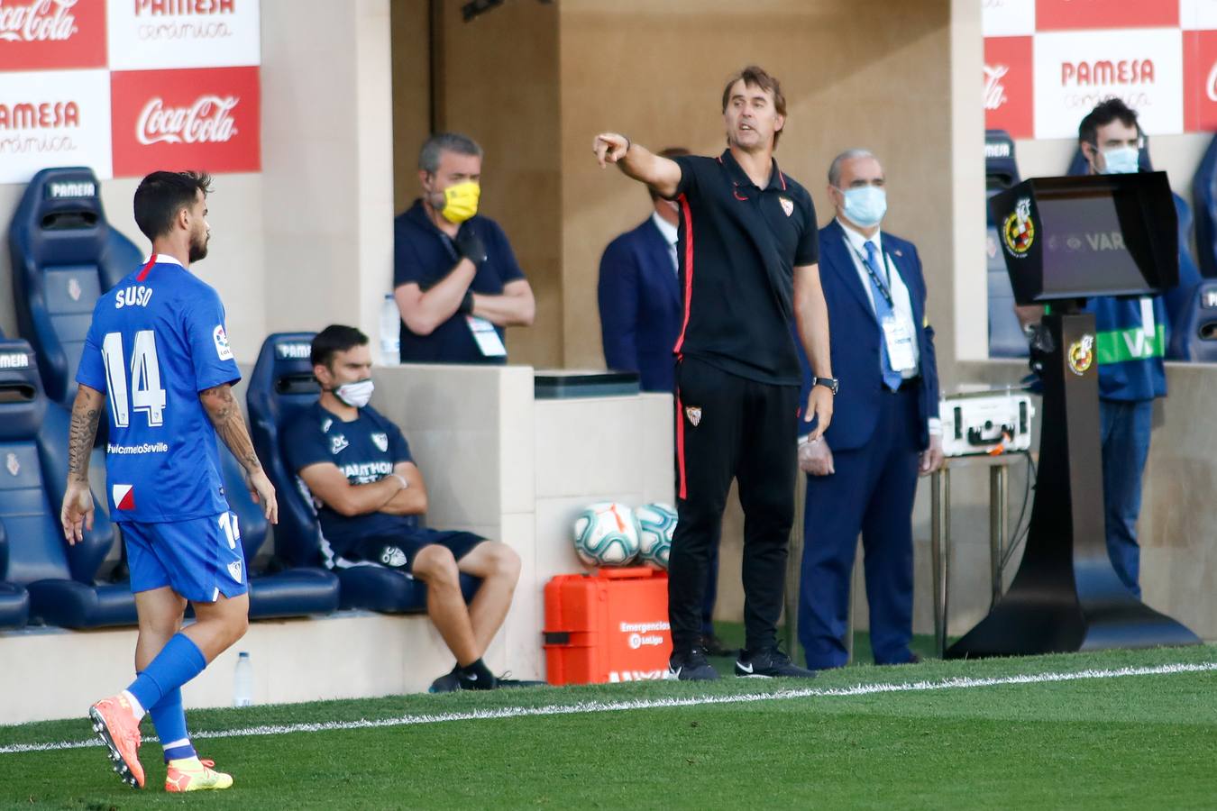 Las mejores imágenes del Villarreal C.F. - Sevilla F.C.