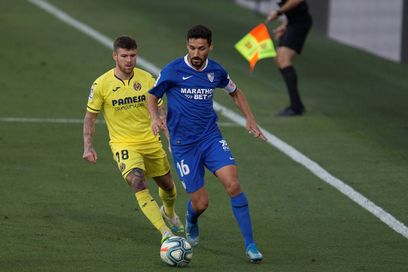 Las mejores imágenes del Villarreal C.F. - Sevilla F.C.