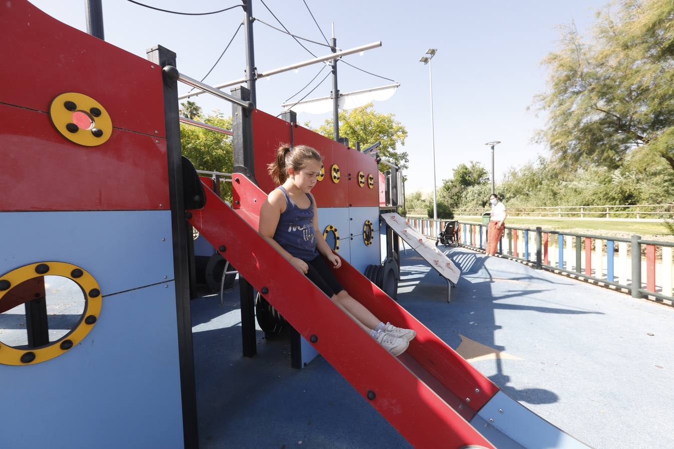 La reapertura de los parques infantiles y la Ciudad de los Niños de Córdoba, en imágenes