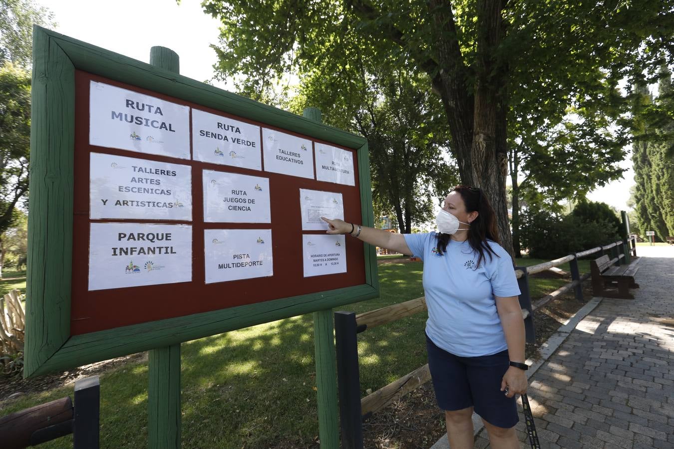 La reapertura de los parques infantiles y la Ciudad de los Niños de Córdoba, en imágenes