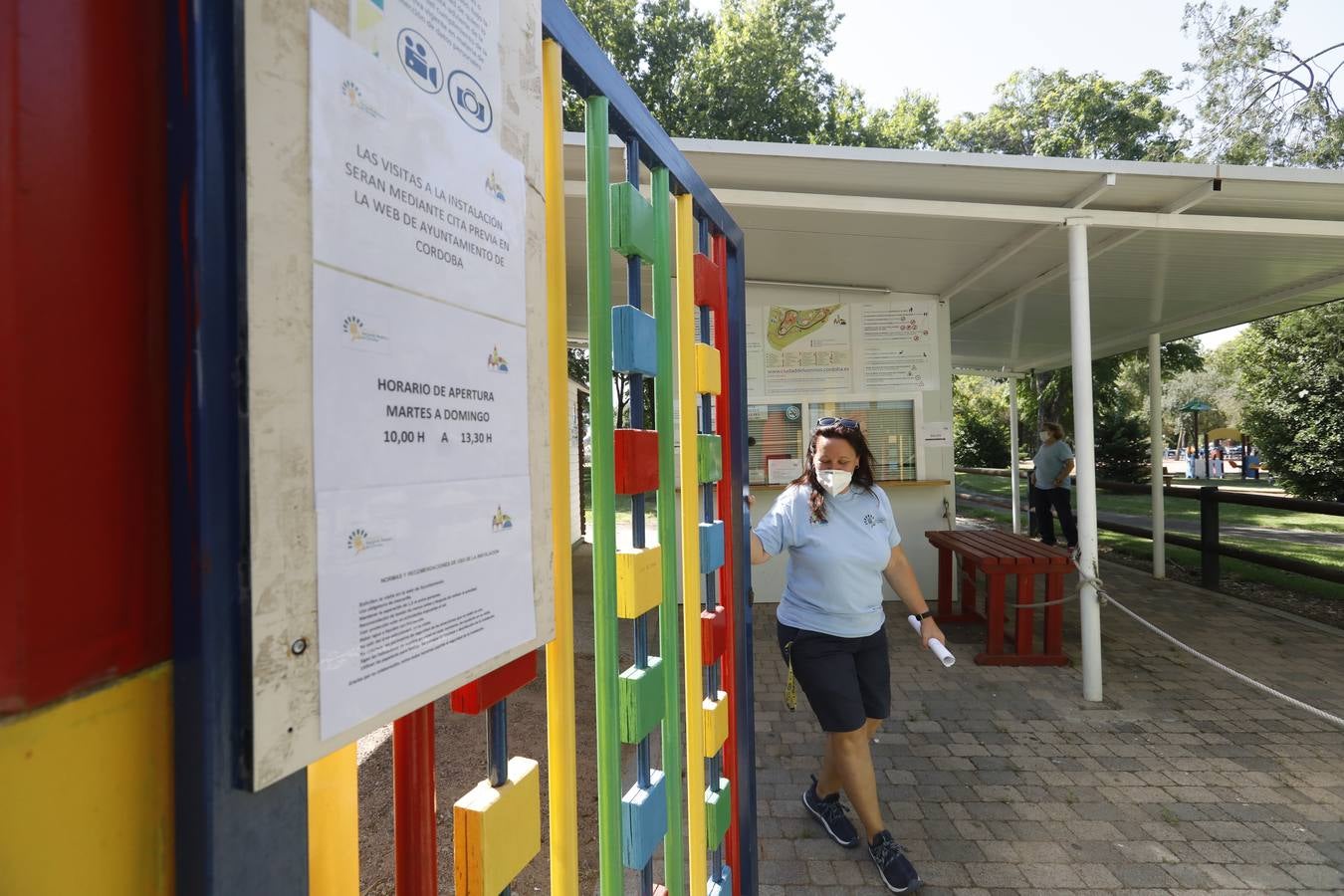 La reapertura de los parques infantiles y la Ciudad de los Niños de Córdoba, en imágenes