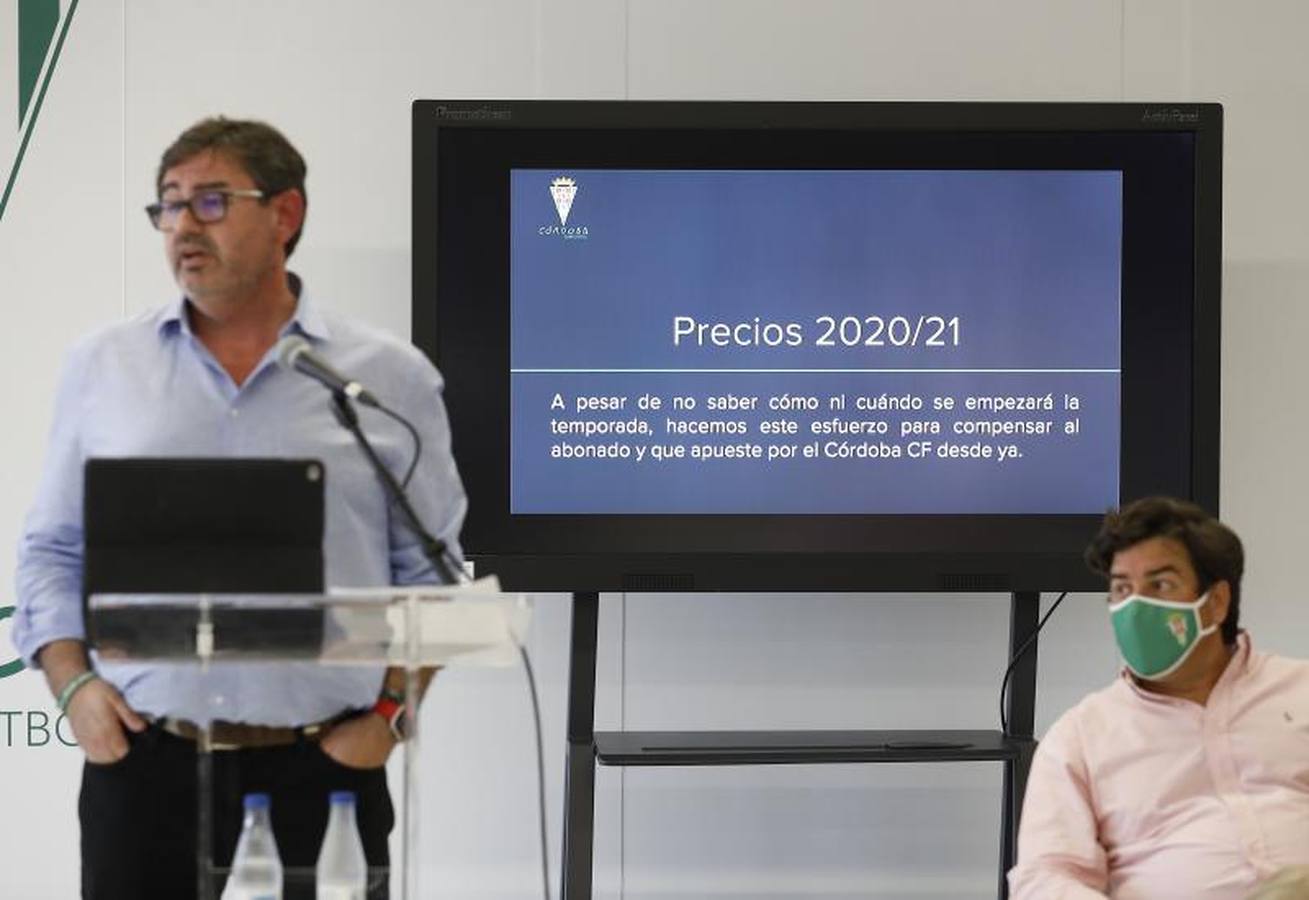 La presentación de la campaña de abonados del Córdoba, en imágenes