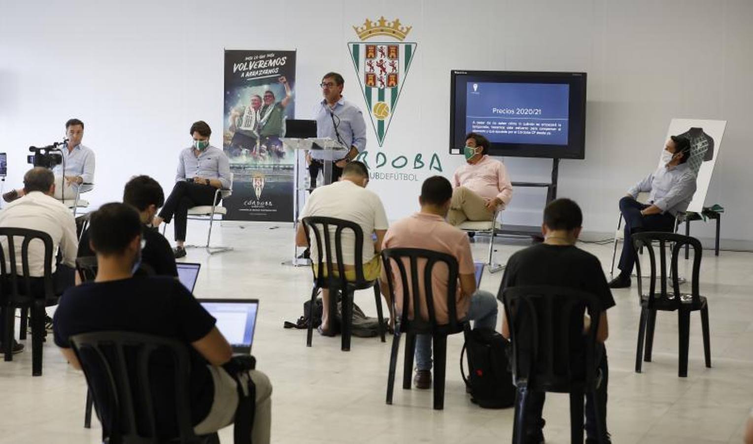 La presentación de la campaña de abonados del Córdoba, en imágenes