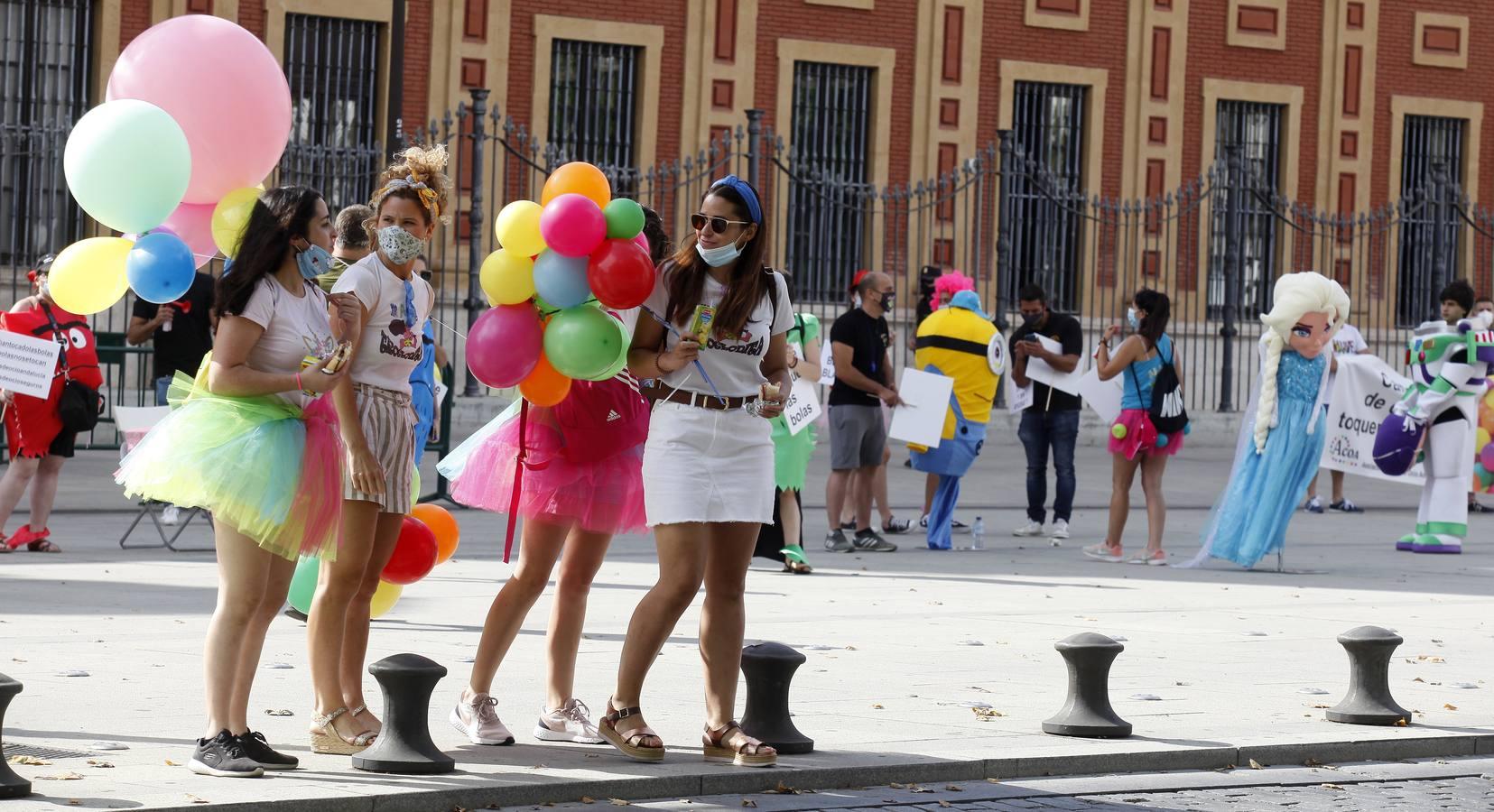 Coronavirus en Sevilla: los parques de bolas también existen